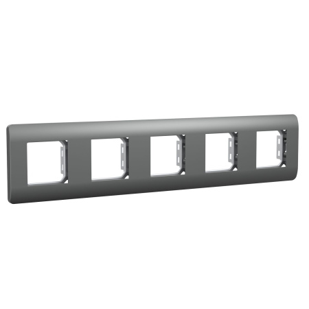 Рамка 5-ая, универсальная, серебряный NEW3-E CHINT