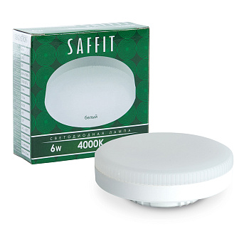 Лампа светодиодная SAFFIT SBGX5306 GX53 6W 2700K Лампа светодиодная SAFFIT SBGX5306 GX53 6W 2700K