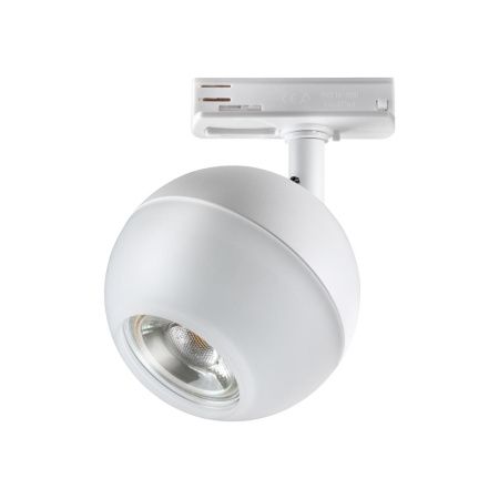 Св-к трековый однофазный IP20 GU10 9W 220V GARN белый NOVOTECH
