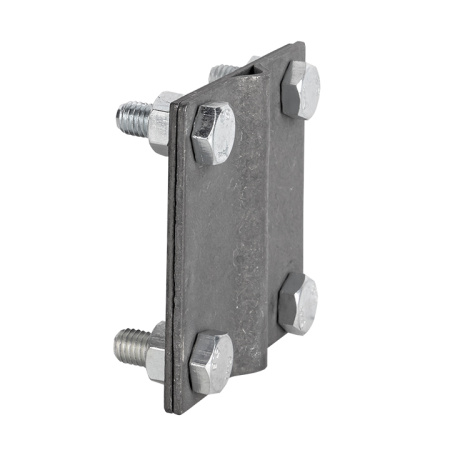 Зажим универсальный полоса 40 - прут 10 (пластина 70x70мм) HZ PROxima EKF