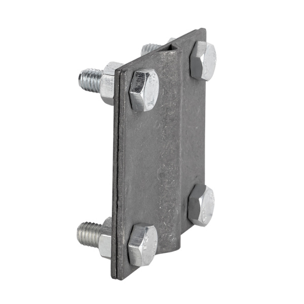 Зажим универсальный полоса 40 - прут 10 (пластина 70x70мм) HZ PROxima EKF