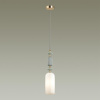 Подвес E14 1*40W CANDY золото/разноцветн./керамика/стекло B ODEON LIGHT