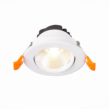Светильник встраиваемый Белый LED 1*8Вт 3000К 640Lm Ra80 36° IP20 D86xH50 220-240В ST211.538.08.36 ST LUCE