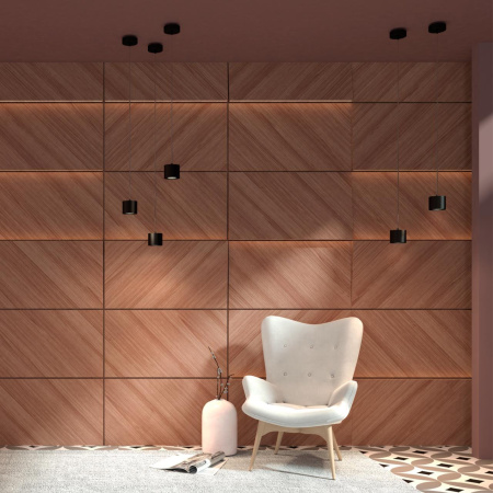 Св-к накл.св/д,длина провода 2м IP20 LED 15W 4000K 1600Лм 110-265V черный BIND NOVOTECH