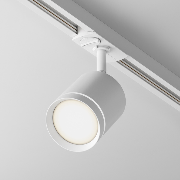 Трековый светильник LED 5Вт Белый IP20 Single phase track system Unity TR085-1-5W4K-W Technical Maytoni Трековый светильник LED 5Вт Белый IP20 Single phase track system Unity TR085-1-5W4K-W Technical Maytoni