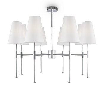 Люстра 8*E14 40Вт Хром IP20 Tida FR5196PL-08CH Freya