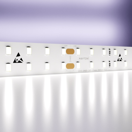 Лента светодиодная 24В 2835 20Вт/м 196LED/м 6000K 5м IP20 15мм Technical Maytoni
