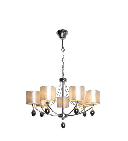 Люстра 7*E14 40Вт Хром IP20 Silinda FR5026PL-07CH Freya