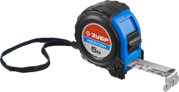 Рулетка Нейлон 5м х 25мм ЗУБР