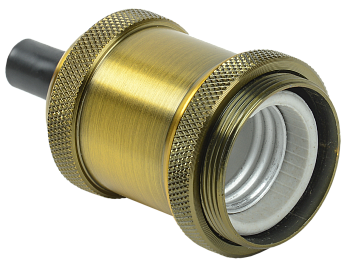 Патрон подвесной Пал27-04-К22 E27 RETRO золото IEK