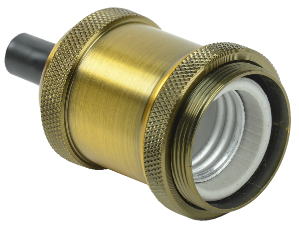 Патрон подвесной Пал27-04-К22 E27 RETRO золото IEK