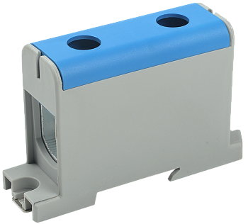 Клемма вводная силовая КВС 35-150мм2 синяя IEK