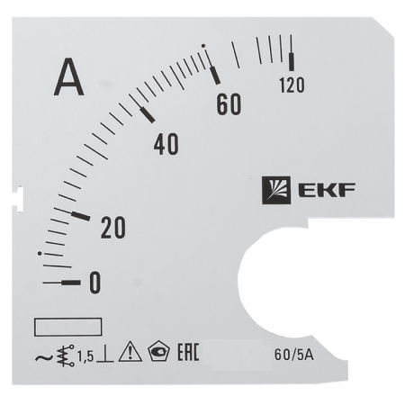 Шкала сменная для A721 60/5А-1,5 PROxima EKF
