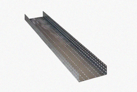 Лоток перфорированный ЛМ 250х80х3000 УТ1,5, горячее цинкование, S1,5
