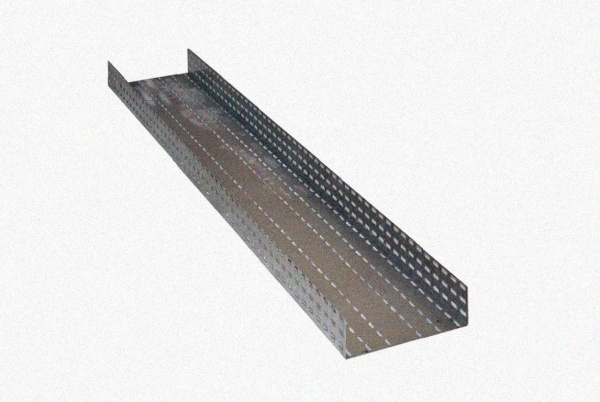 Лоток перфорированный ЛМ 250х80х3000 УТ1,5, горячее цинкование, S1,5