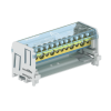 Шина нулевая в корпусе на DIN-рейку SNK-2-2-07 Tekfor