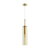 Подвес E14 1*40W KLUM золотой/янтарный ODEON LIGHT