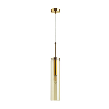 Подвес E14 1*40W KLUM золотой/янтарный ODEON LIGHT