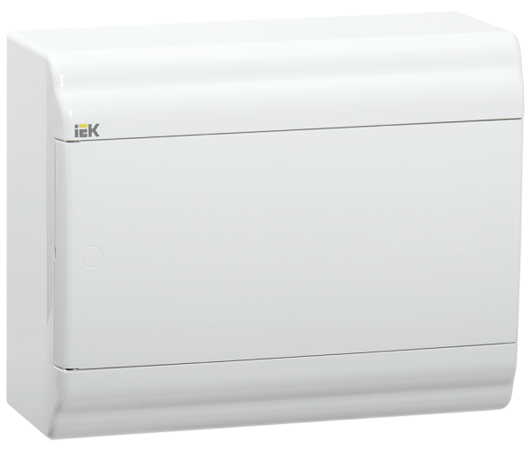 Корпус пластиковый ЩРН-П-9 модулей навесной белый/белая дверь IP41 PRIME IEK