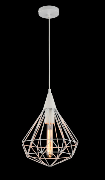 Подвесной светильник 1*E27 60Вт Белый IP20 Calaf P360-PL-250-W Maytoni