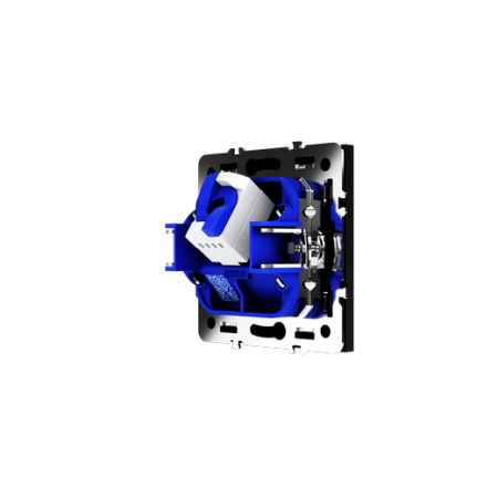 Розетка компьютерная встраиваемая Voltum S70 RJ45 КАТ.6, (черный матовый) Розетка компьютерная встраиваемая Voltum S70 RJ45 КАТ.6, (черный матовый)