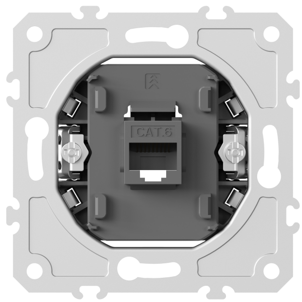 Donel механизм розетки RJ45 одиночная cat.6/ClassE-8, серия DB Donel механизм розетки RJ45 одиночная cat.6/ClassE-8, серия DB
