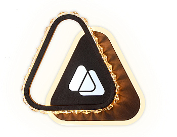 Настенный светодиодный светильник FA237 CF кофе LED 4200K+6400K 19W 210*210*50 Ambrella Light