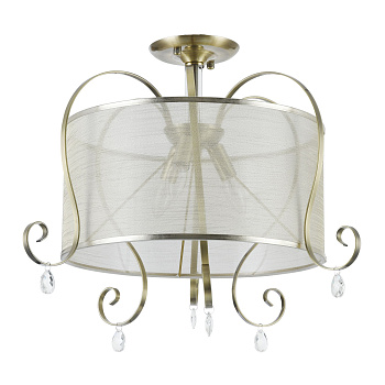 Потолочный светильник 3*E14 40Вт Бронза IP20 Simone FR2020-CL-03-BZ Freya