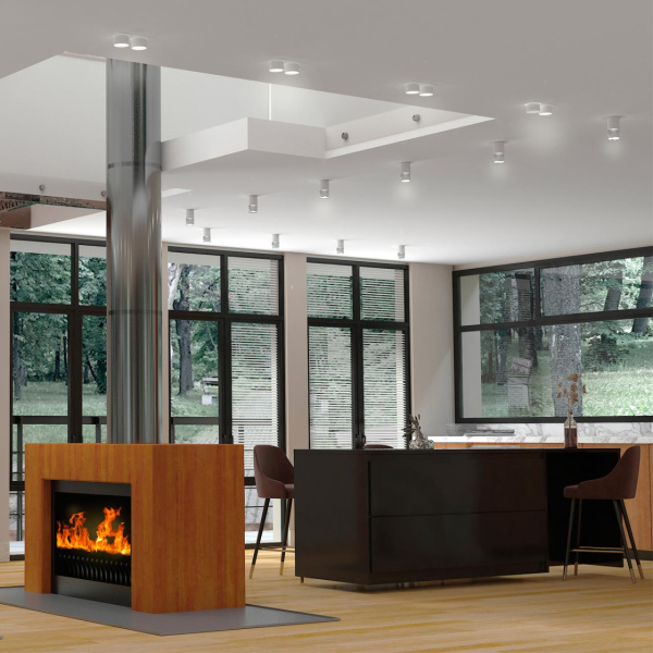 Св-к встр.IP20 GU10 9W 235V LIRIO белый C NOVOTECH