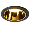 Светильник потолочный встраиваемый, MR16 G5.3, черный + золото DL3102