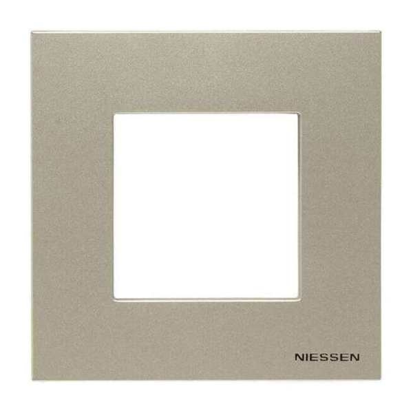 Zenit Рамка горизонт/вертик 1 пост.(2 мод) . шампань IP20 N2271 CV ABB