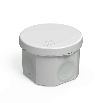 Коробка распределительная 60-0110 для прямого монтажа двухкомпонентная безгалогенная (HF) 70х50 (168шт/кор) Промрукав