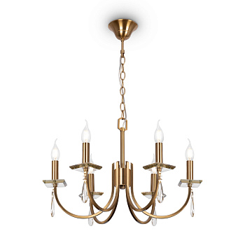 Люстра 6*E14 40Вт Латунь IP20 Forte FR1006PL-06G Freya