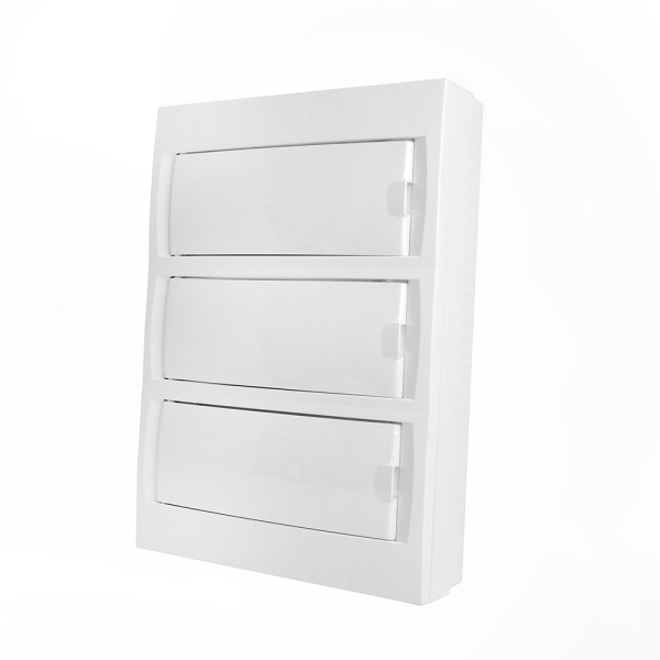 Бокс настенный STEKKER EBX50-3/36-40 36 модулей, белый, пластик, серия Standart