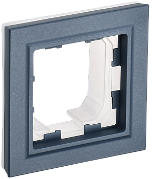 BRITE Рамка 1-местная IP44 РУ-1-БрМ-44 маренго IEK