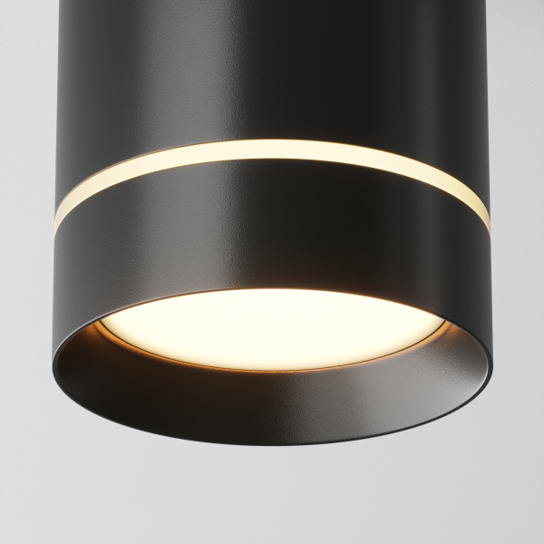 Потолочный светильник LED 9Вт Черный IP20 Ceiling & Wall C085CL-9W3K-B Technical Maytoni
