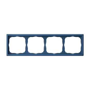 ARTGALLERY 4-постовая РАМКА, универсальная, АКВАМАРИН Systeme Electric