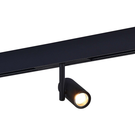Магнитный трековый светильник Черный LED 1*8Вт 3000К 500Lm Ra>90 36° IP20 D42xH135 48В ST808.436.08 ST LUCE
