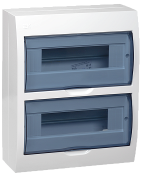 Корпус пластиковый ЩРН-П-24 IP41 белый KREPTA 3 IEK