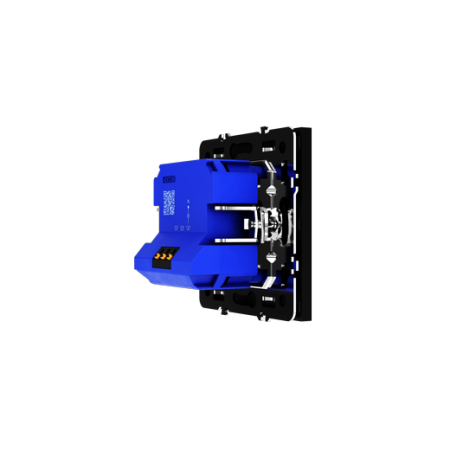 Светорегулятор встраиваемый Voltum S70 поворотно-нажимной 600 Вт, (черный матовый)