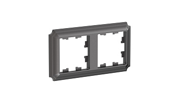 ATLASDESIGN ANTIQUE 2-постовая РАМКА, универсальная, МОККО Schneider Electric