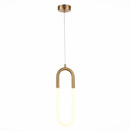 Светильник подвесной Латунь/Латунь, Белый LED 1*14Вт 3000К SL1579.303.01 ST LUCE