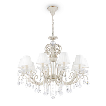 Люстра 10*E14 40Вт Кремовый с Золотом IP20 Triumph ARM288-10-G Maytoni