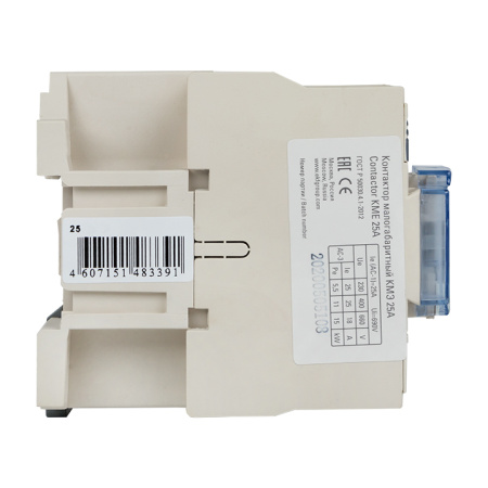 Контактор КМЭ малогабаритный 25А 220В 1NO PROxima EKF