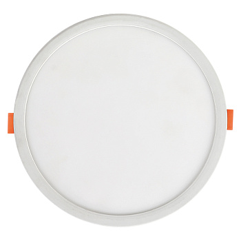 Светильник светодиодный встраиваемый даунл. металл под любое отвер. круг 18W(1260lm) 4000K 170(50-120)x25 General