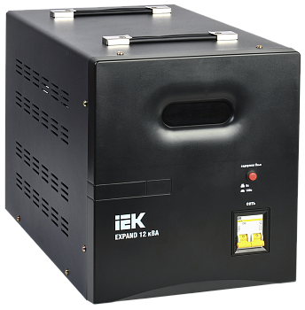 Стабилизатор напряжения переносной EXPAND 12кВА IEK