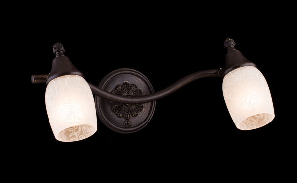 Светильник спот 2*E14 40Вт Коричневый IP20 Margaret SP563-CW-02-R Maytoni