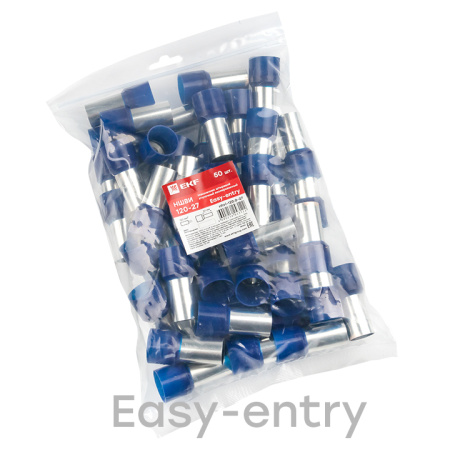 Наконечник штыревой втулочный НШвИ 120-27 (50шт) EKF