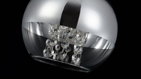 Подвесной светильник 1*E27 60Вт Никель IP20 Fermi P140-PL-110-1-N Maytoni