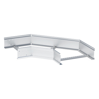 Угол 90 градусов горизонтальный лестничный усиленный 150x700 мм (2 мм) HDZ EKF